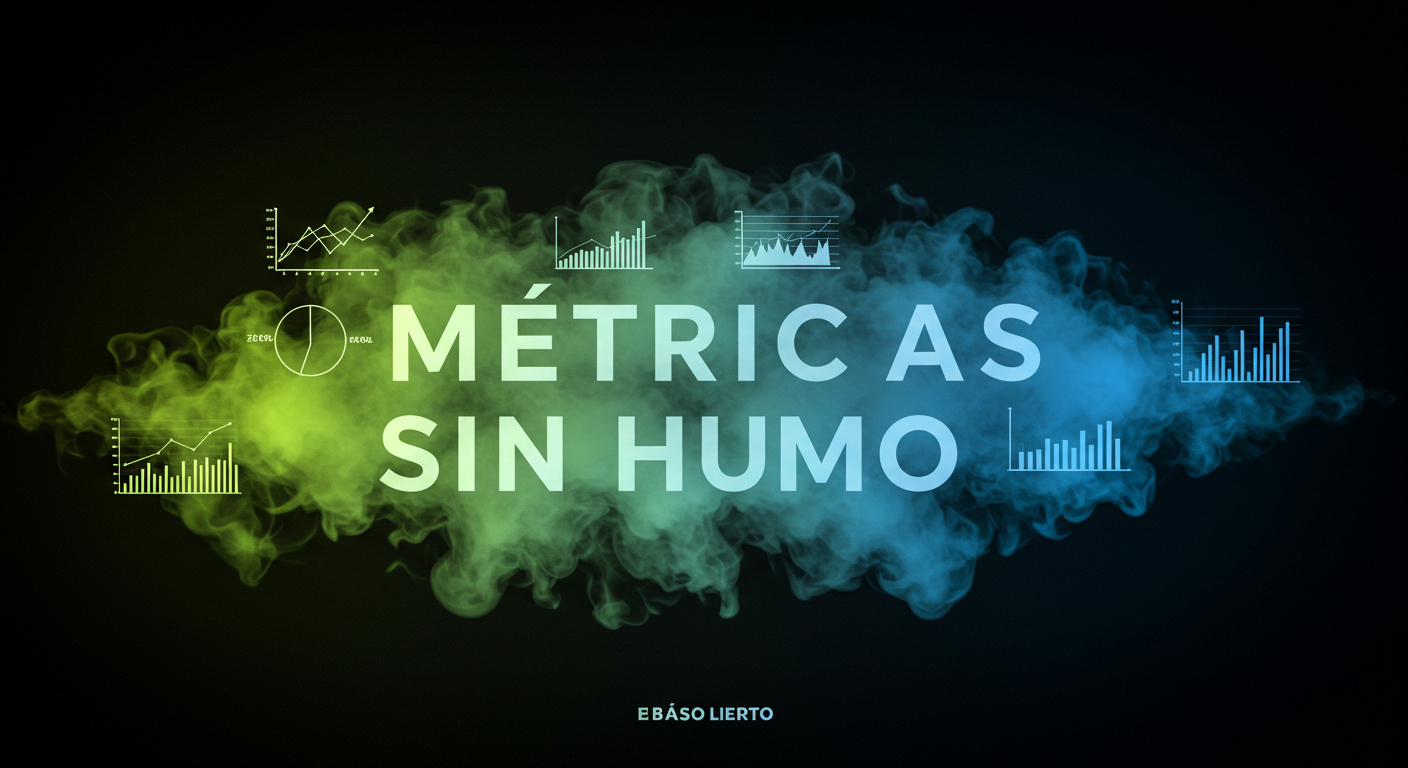Portada: E-book: Métricas SIN HUMO